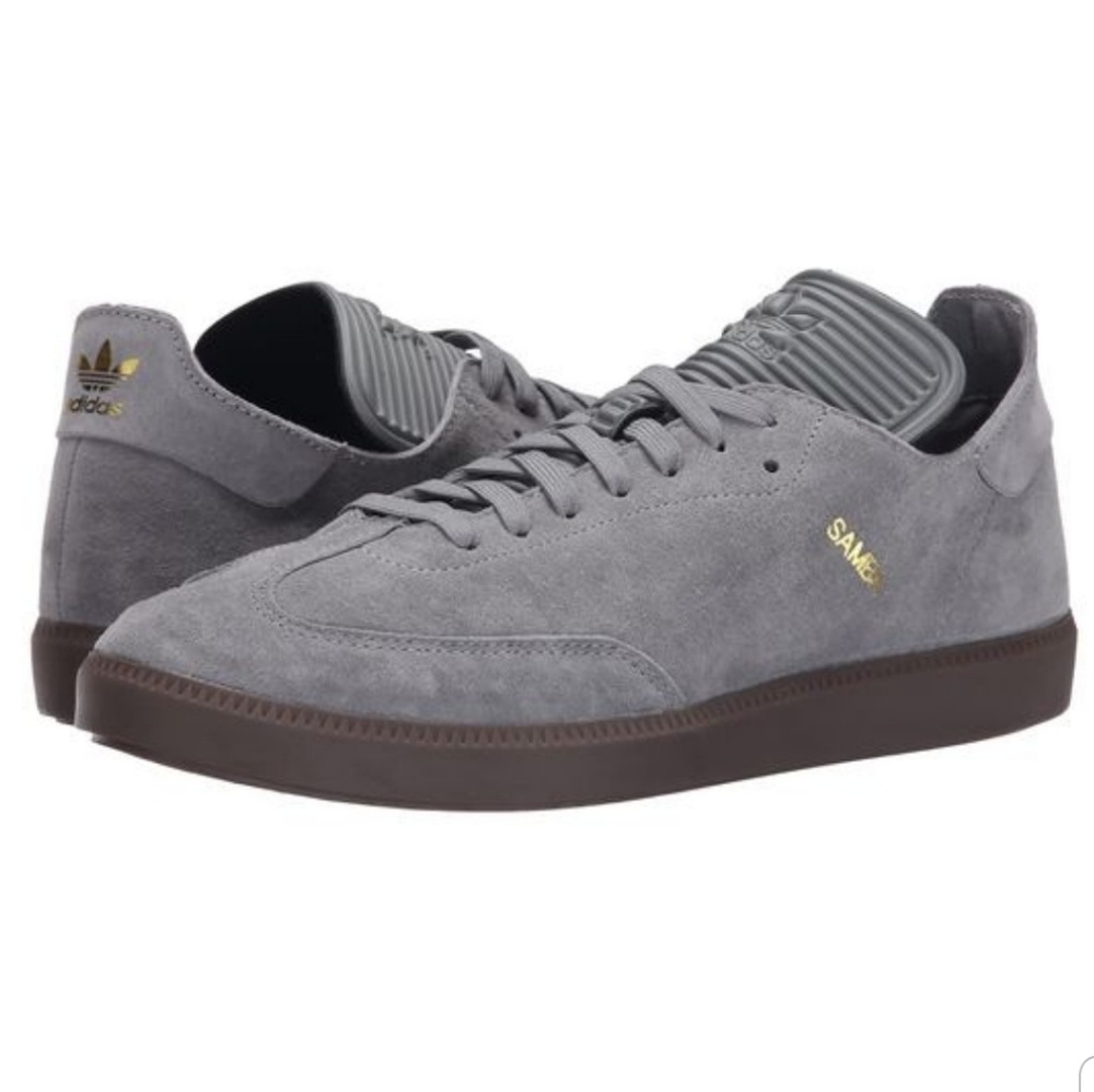 Adidas Originals Samba Gray Suede Sneakers 10.5
